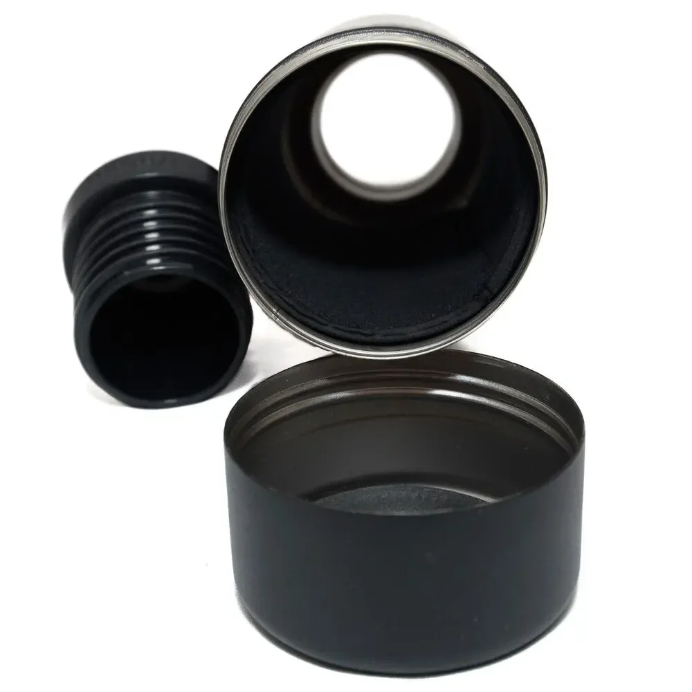 BottleKeeper Black Powder Coated Insulated 12oz Bottle Holder